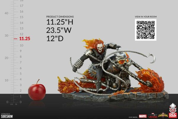 MARVEL - Statuette Ghost Rider 1/6 Contest of Champions 29 cm – Image 4
