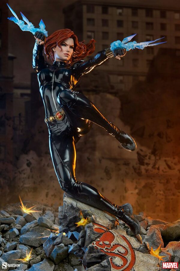 MARVEL - Statuette Premium Format Black Widow 58 cm – Image 4