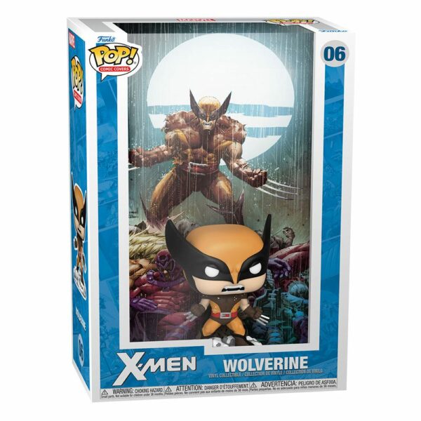 Wolverine Comic Cover (X-Men) - Figurine Marvel Comics POP! n°06 – Image 2