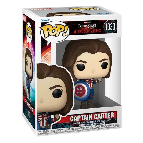 Captain Carter (Doctor Strange in The Mutiverse of Madness) - Figurine Marvel Funko POP! n°1033 – Image 2
