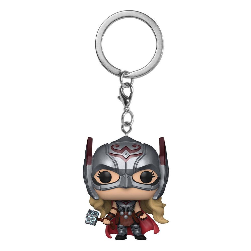 MARVEL – Porte-clés Mighty Thor (Thor : Love and Thunder) Pocket POP!