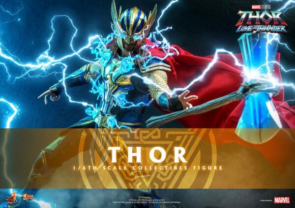 MARVEL - Figurine 1/6 Movie Masterpiece Deluxe Version Thor : Love and Thunder 32 cm – Image 2
