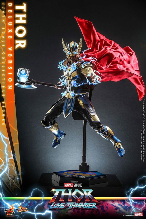 MARVEL - Figurine 1/6 Movie Masterpiece Deluxe Version Thor : Love and Thunder 32 cm – Image 3