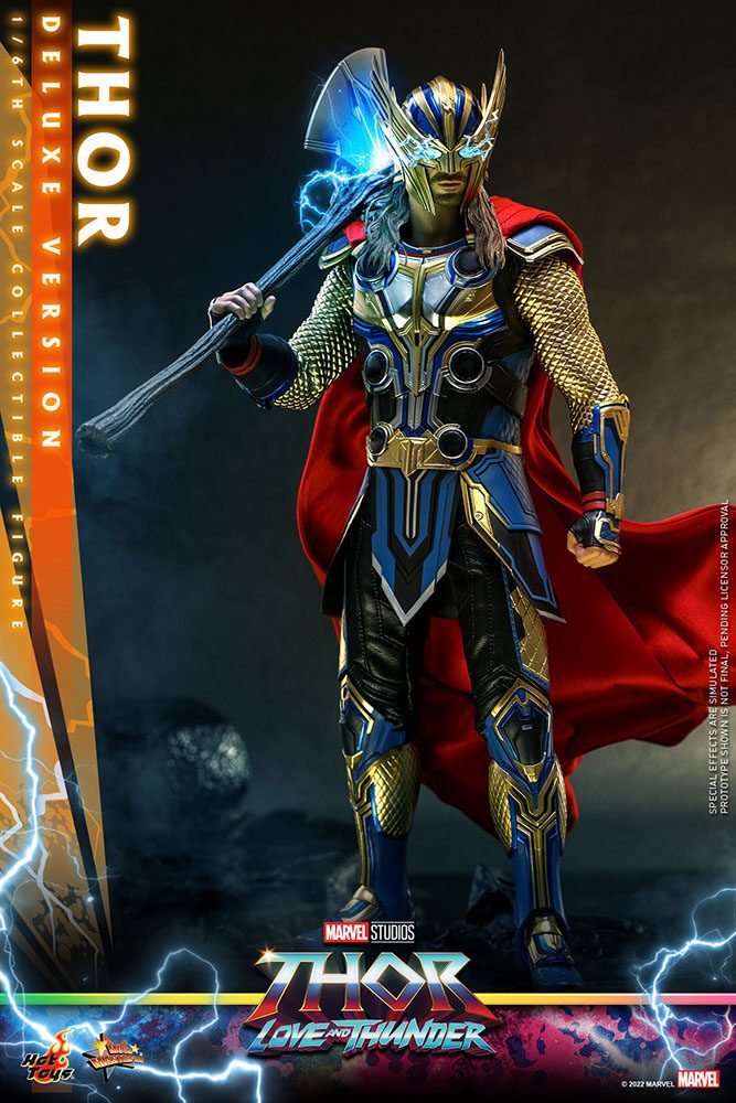 MARVEL - Figurine 1/6 Movie Masterpiece Deluxe Version Thor : Love and Thunder 32 cm