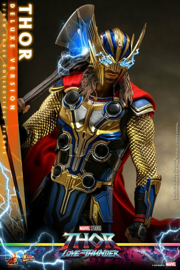 MARVEL - Figurine 1/6 Movie Masterpiece Deluxe Version Thor : Love and Thunder 32 cm – Image 4