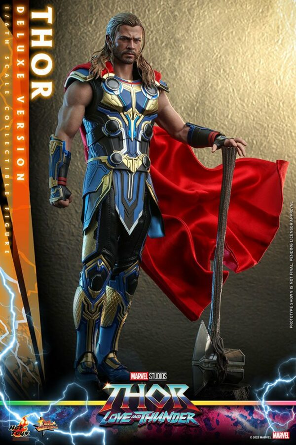 MARVEL - Figurine 1/6 Movie Masterpiece Deluxe Version Thor : Love and Thunder 32 cm – Image 6