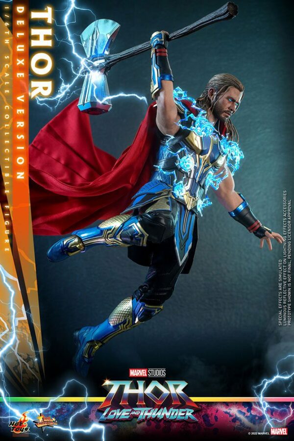 MARVEL - Figurine 1/6 Movie Masterpiece Deluxe Version Thor : Love and Thunder 32 cm – Image 7
