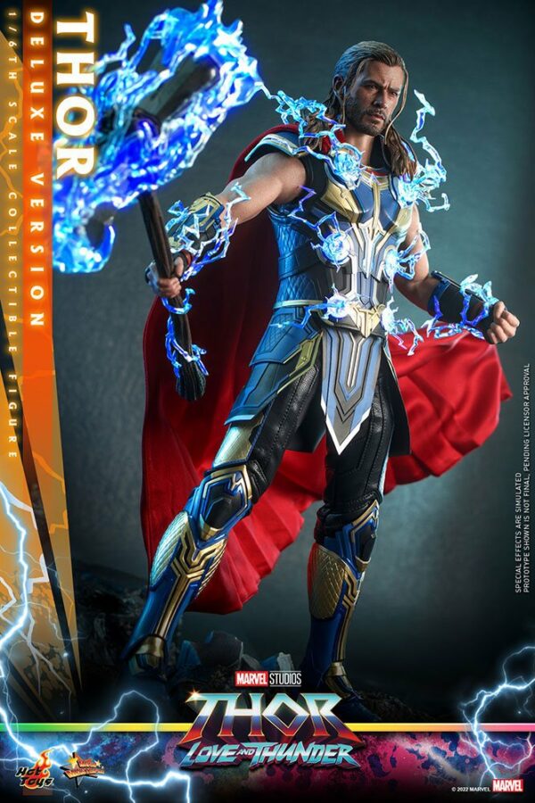 MARVEL - Figurine 1/6 Movie Masterpiece Deluxe Version Thor : Love and Thunder 32 cm – Image 8