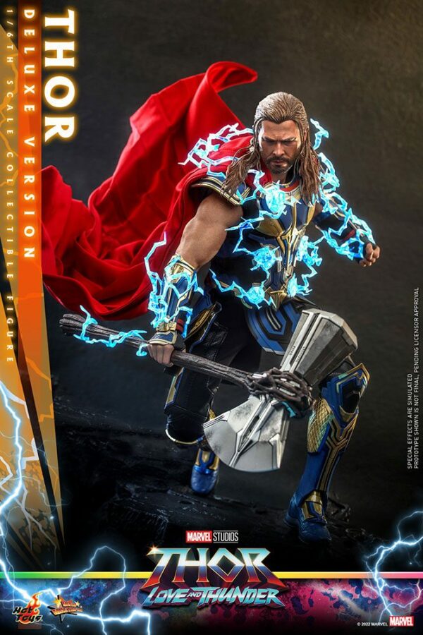 MARVEL - Figurine 1/6 Movie Masterpiece Deluxe Version Thor : Love and Thunder 32 cm – Image 9