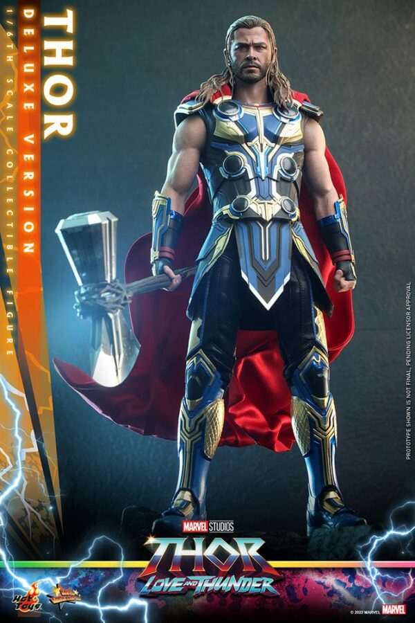 MARVEL - Figurine 1/6 Movie Masterpiece Deluxe Version Thor : Love and Thunder 32 cm – Image 10