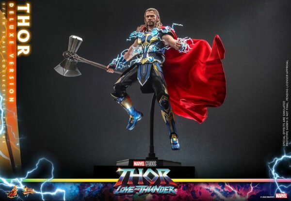 MARVEL - Figurine 1/6 Movie Masterpiece Deluxe Version Thor : Love and Thunder 32 cm – Image 12