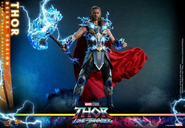 MARVEL - Figurine 1/6 Movie Masterpiece Deluxe Version Thor : Love and Thunder 32 cm – Image 13