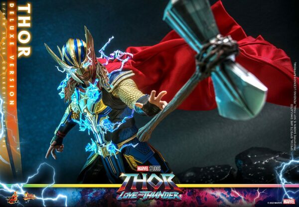 MARVEL - Figurine 1/6 Movie Masterpiece Deluxe Version Thor : Love and Thunder 32 cm – Image 14