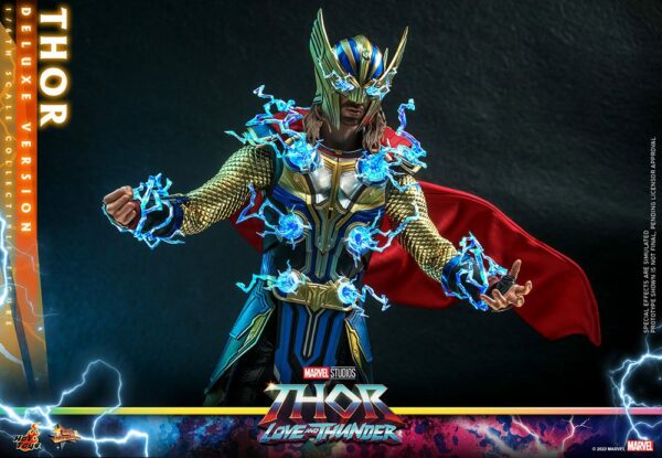 MARVEL - Figurine 1/6 Movie Masterpiece Deluxe Version Thor : Love and Thunder 32 cm – Image 15