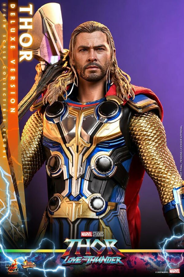 MARVEL - Figurine 1/6 Movie Masterpiece Deluxe Version Thor : Love and Thunder 32 cm – Image 16