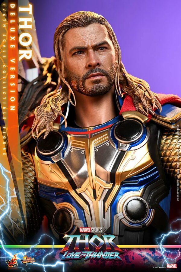 MARVEL - Figurine 1/6 Movie Masterpiece Deluxe Version Thor : Love and Thunder 32 cm – Image 17