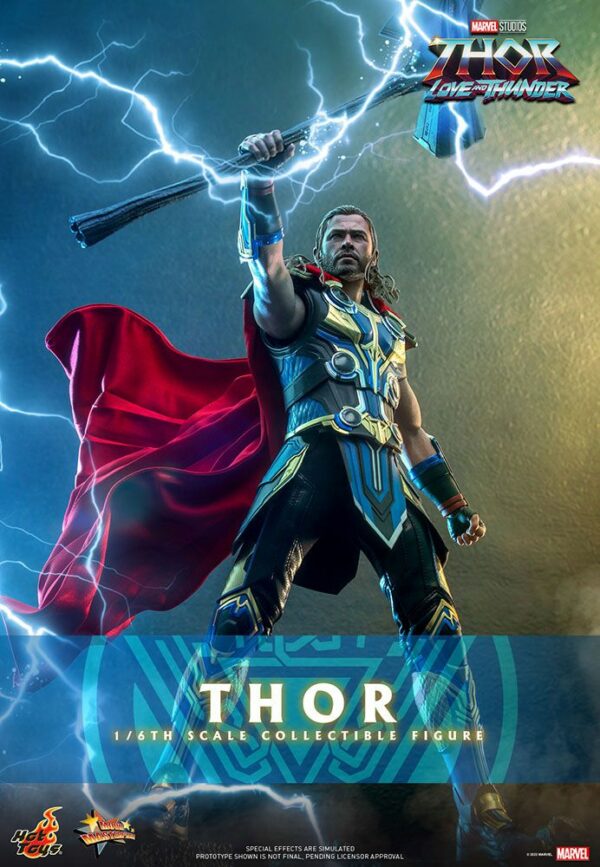 MARVEL - Figurine 1/6 Movie Masterpiece Thor : Love and Thunder 32 cm – Image 2