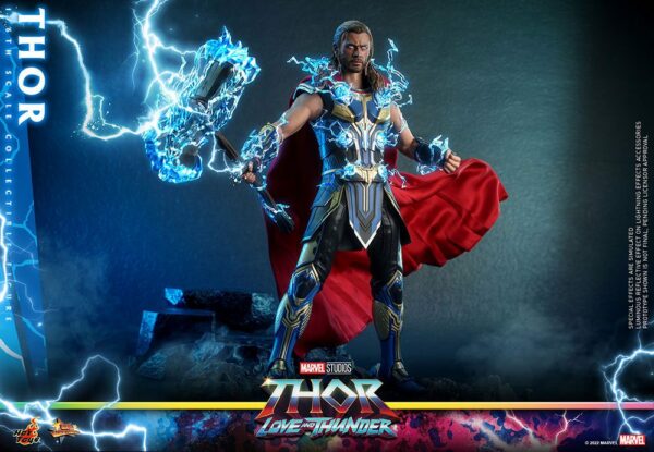 MARVEL - Figurine 1/6 Movie Masterpiece Thor : Love and Thunder 32 cm – Image 4