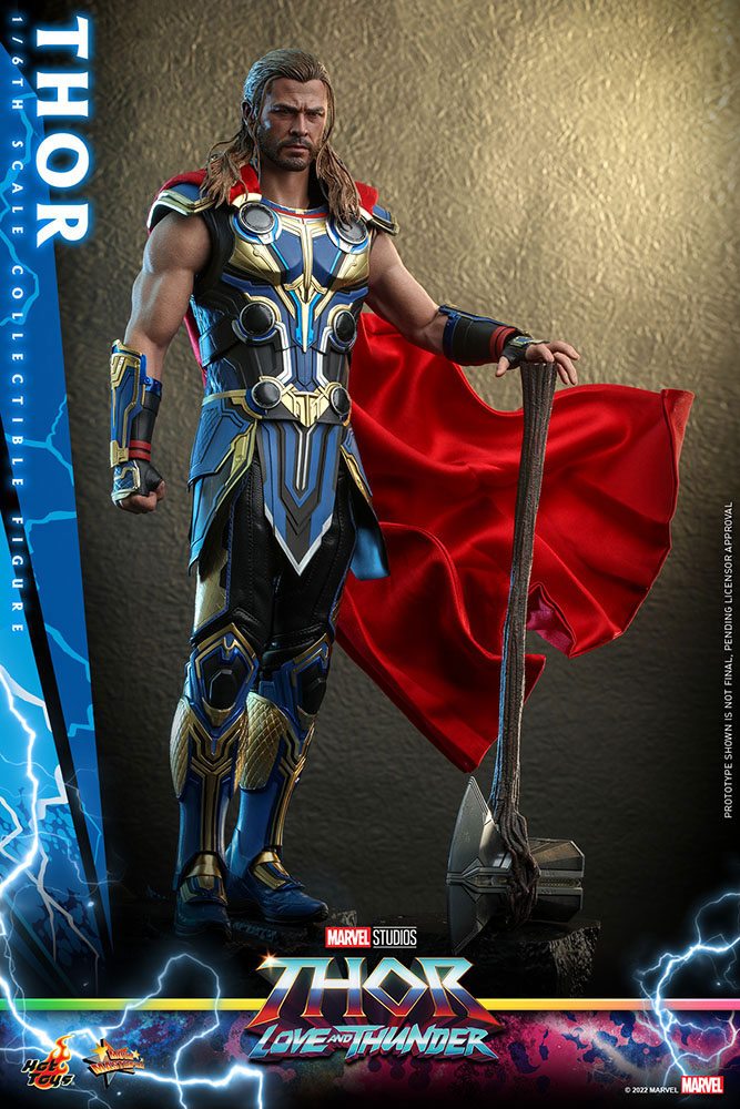 MARVEL - Figurine 1/6 Movie Masterpiece Thor : Love and Thunder 32 cm