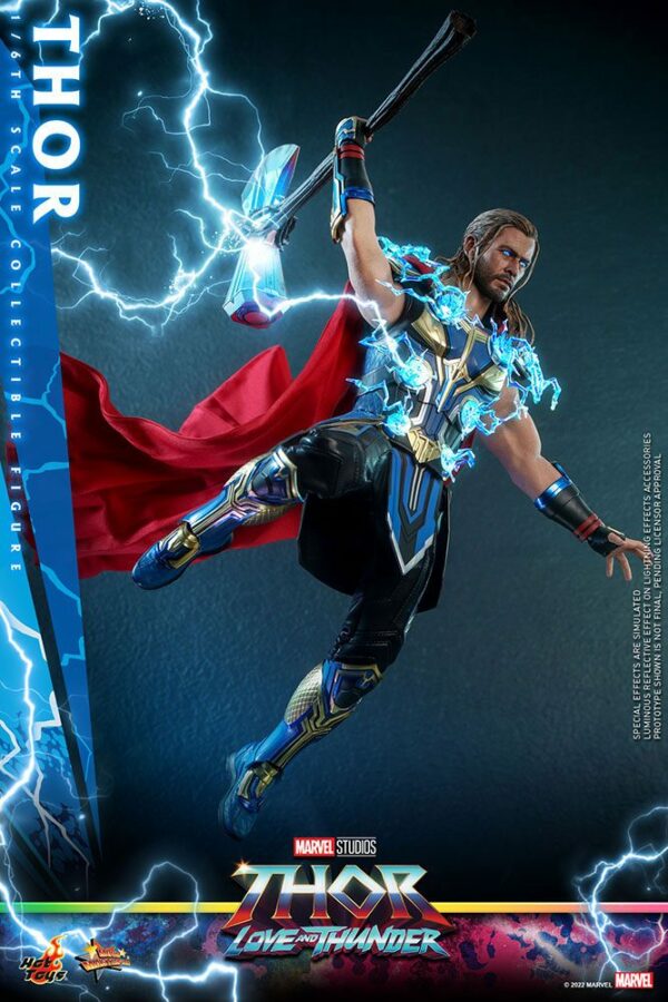 MARVEL - Figurine 1/6 Movie Masterpiece Thor : Love and Thunder 32 cm – Image 6