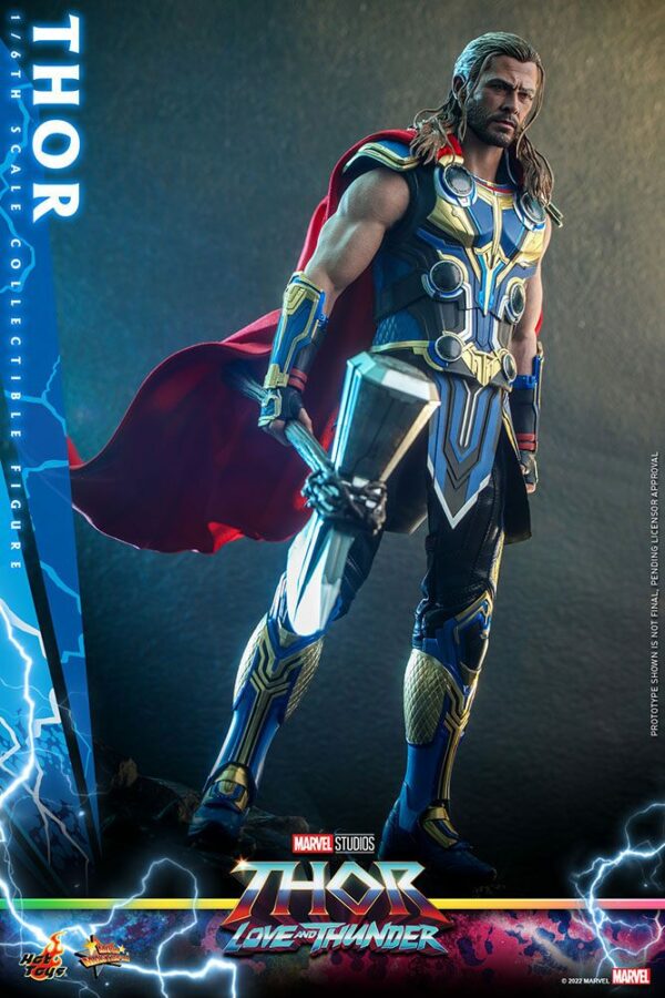 MARVEL - Figurine 1/6 Movie Masterpiece Thor : Love and Thunder 32 cm – Image 8