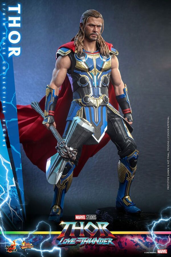 MARVEL - Figurine 1/6 Movie Masterpiece Thor : Love and Thunder 32 cm – Image 9