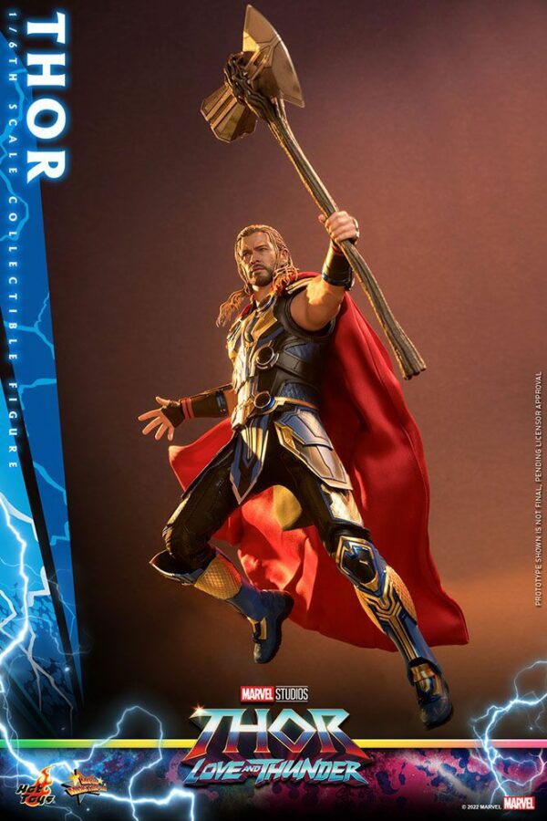 MARVEL - Figurine 1/6 Movie Masterpiece Thor : Love and Thunder 32 cm – Image 10