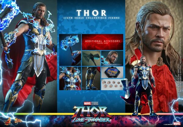 MARVEL - Figurine 1/6 Movie Masterpiece Thor : Love and Thunder 32 cm – Image 12