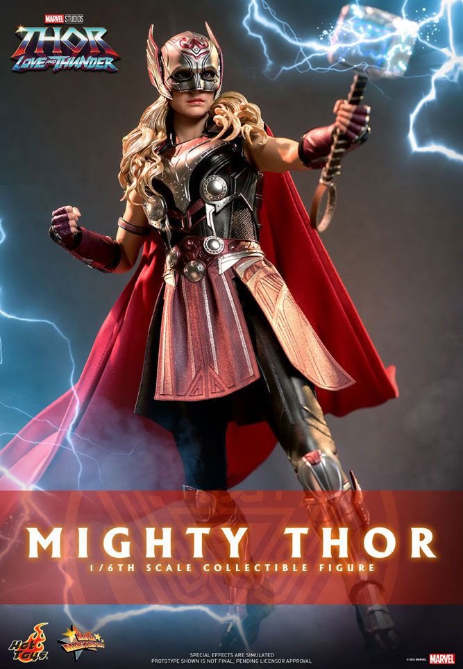 MARVEL - Figurine 1/6 Movie Masterpiece Mighty Thor 29 cm