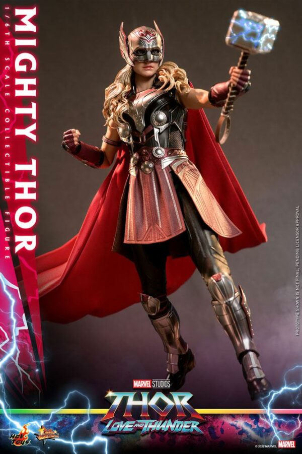 MARVEL - Figurine 1/6 Movie Masterpiece Mighty Thor 29 cm – Image 4