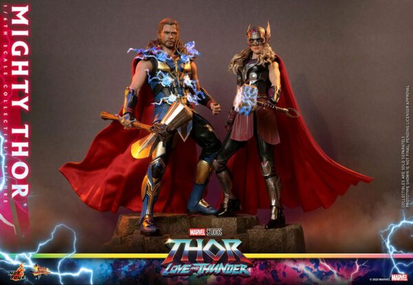 MARVEL - Figurine 1/6 Movie Masterpiece Mighty Thor 29 cm – Image 8