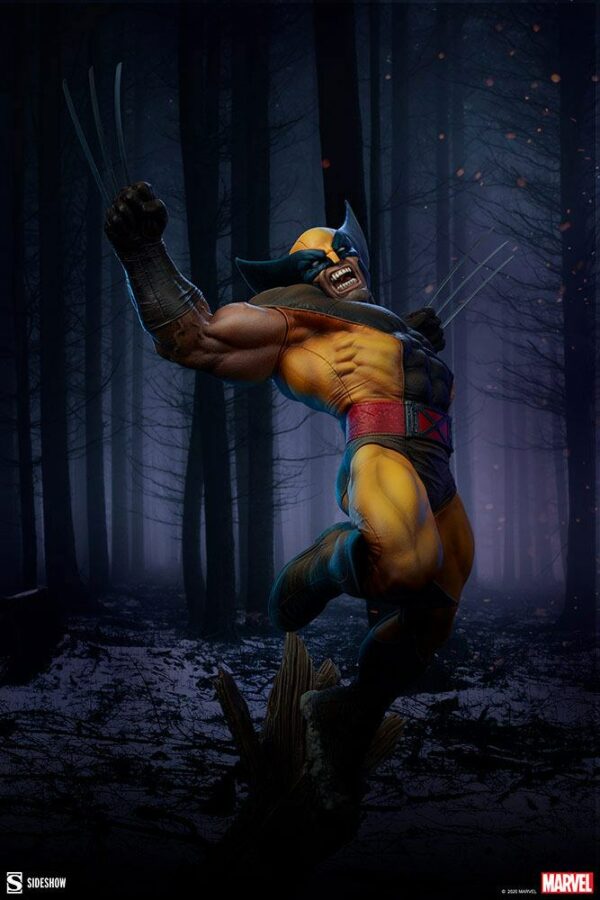 MARVEL - Statuette Wolverine Premium Format (Alternative Costume) 52 cm – Image 2