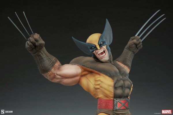 MARVEL - Statuette Wolverine Premium Format (Alternative Costume) 52 cm – Image 8