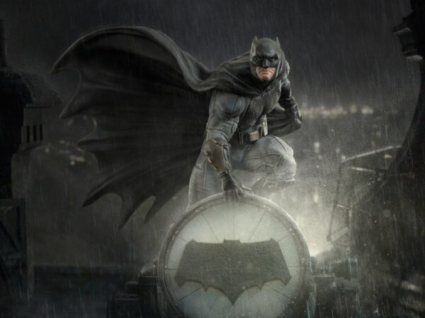 DC COMICS - Statuette Art Scale 1/10 Batman Zack Snyder's Justice League Deluxe 28 cm – Image 15