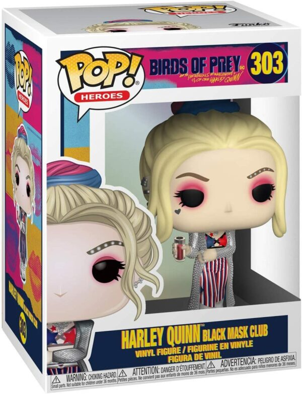 Harley Quinn Black Mask Club (Birds of Prey) - Figurine DC Comics Funko POP! n°303 – Image 2