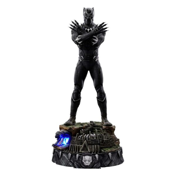 MARVEL - Statuette Art Scale Deluxe 1/10 Black Panther The Infinity Saga 25 cm – Image 8