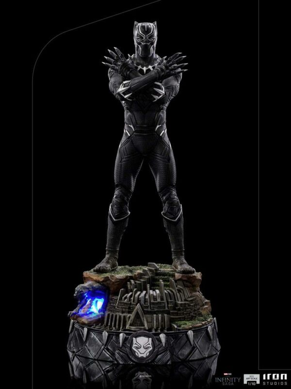 MARVEL - Statuette Art Scale Deluxe 1/10 Black Panther The Infinity Saga 25 cm – Image 5