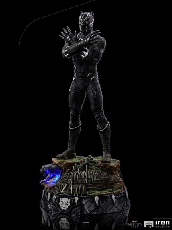 MARVEL - Statuette Art Scale Deluxe 1/10 Black Panther The Infinity Saga 25 cm – Image 6
