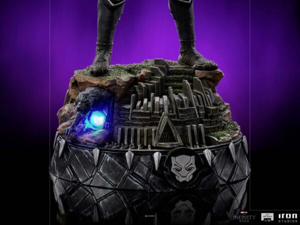 MARVEL - Statuette Art Scale Deluxe 1/10 Black Panther The Infinity Saga 25 cm – Image 3