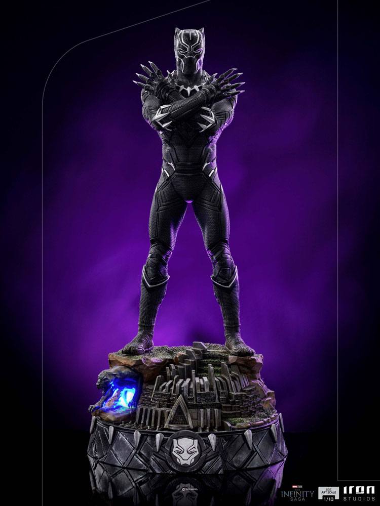 MARVEL - Statuette Art Scale Deluxe 1/10 Black Panther The Infinity Saga 25 cm