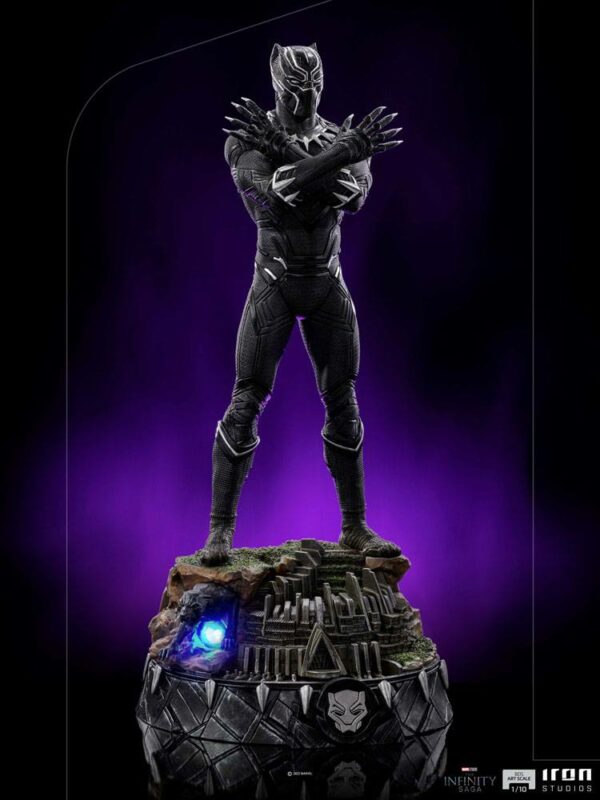 MARVEL - Statuette Art Scale Deluxe 1/10 Black Panther The Infinity Saga 25 cm – Image 2