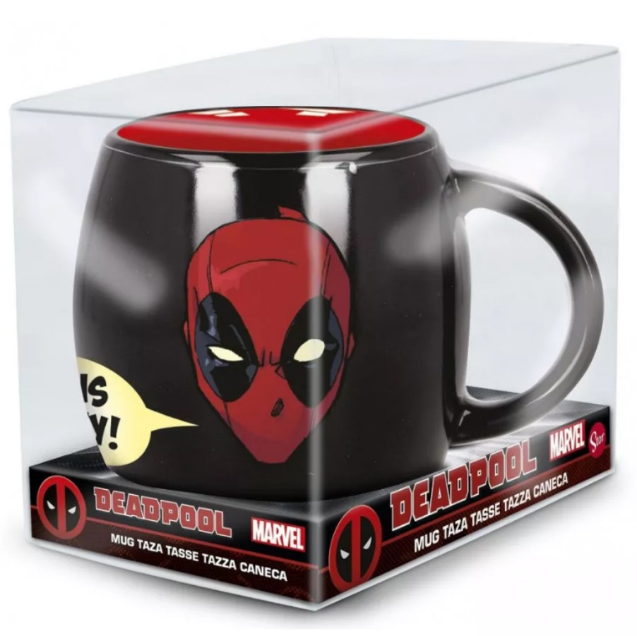 MARVEL - Mug Globe Deadpool 380 ml