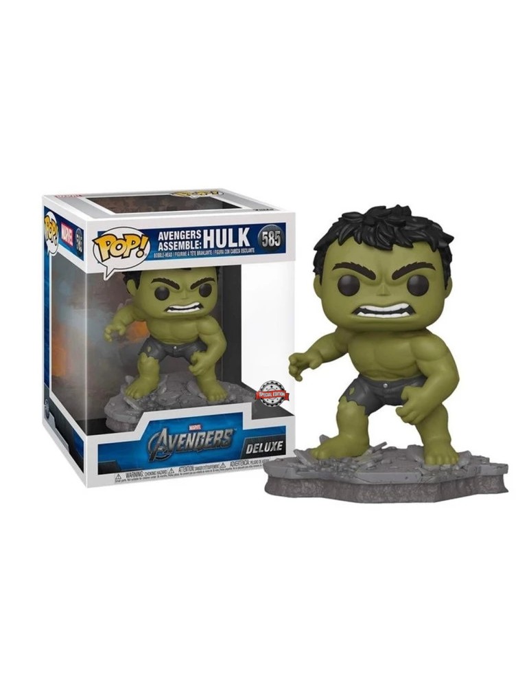Hulk Assemble - Figurine Marvel Funko POP! Deluxe n°585