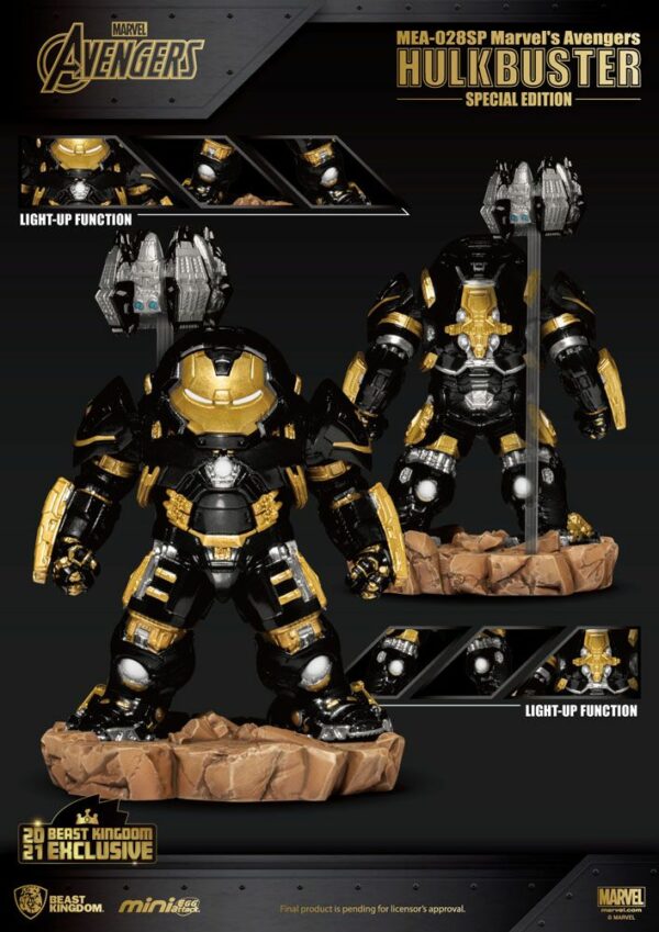 MARVEL – Figurine Hulkbuster Mini Egg Attack (Avengers : Age of Ultron) Special Edition 13 cm – Image 5