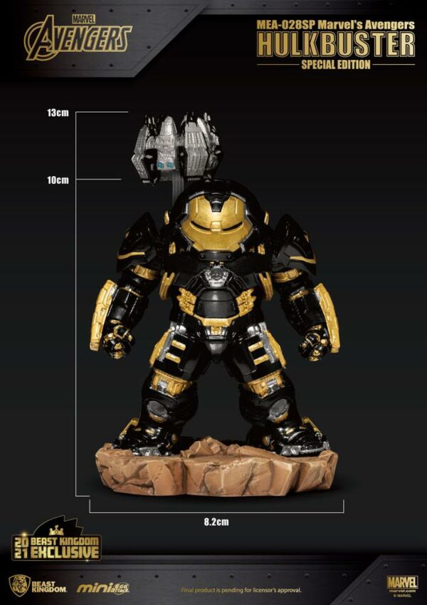 MARVEL – Figurine Hulkbuster Mini Egg Attack (Avengers : Age of Ultron) Special Edition 13 cm – Image 6