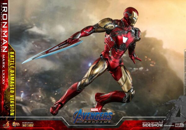 MARVEL – Figurine 1/6 Iron Man Mark LXXXV Damaged Version (Avengers : Endgame) 32 cm – Image 2