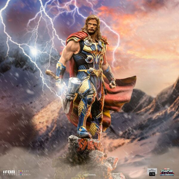 MARVEL - Statuette BDS Art Scale 1/10 Thor Love and Thunder 26 cm – Image 13