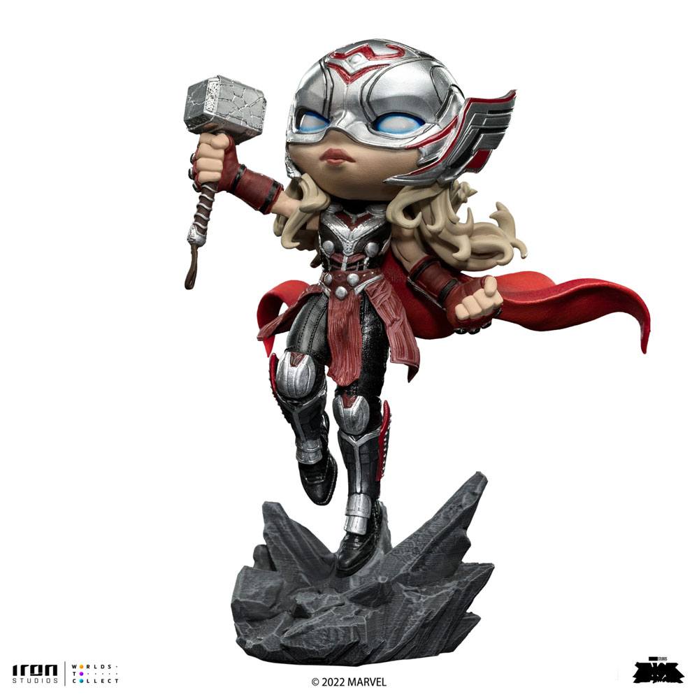 MARVEL - Figurine Mini Co Mighty Thor (Love and Thunder) 16 cm