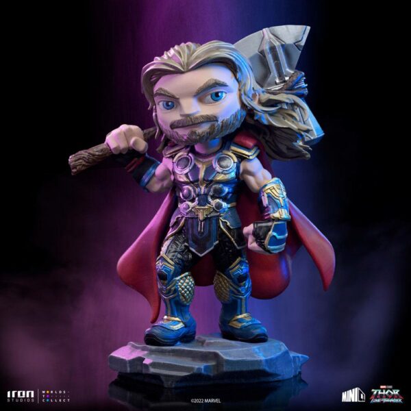 MARVEL - Figurine Mini Co Thor (Love and Thunder) 15 cm – Image 12