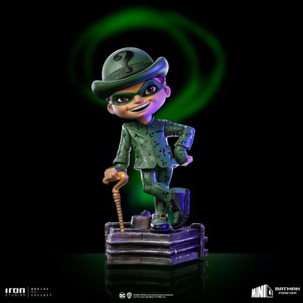 DC COMICS - Figurine Mini Co The Riddler (Batman Forever) 15 cm – Image 13